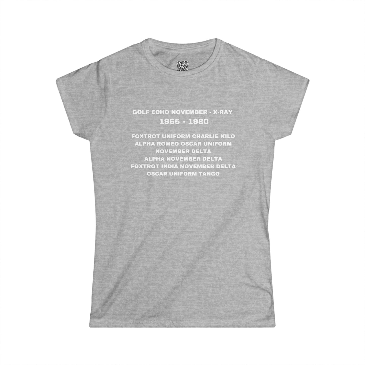 FUCK AROUND AND FIND OUT - NATO-  Women's Softstyle Tee