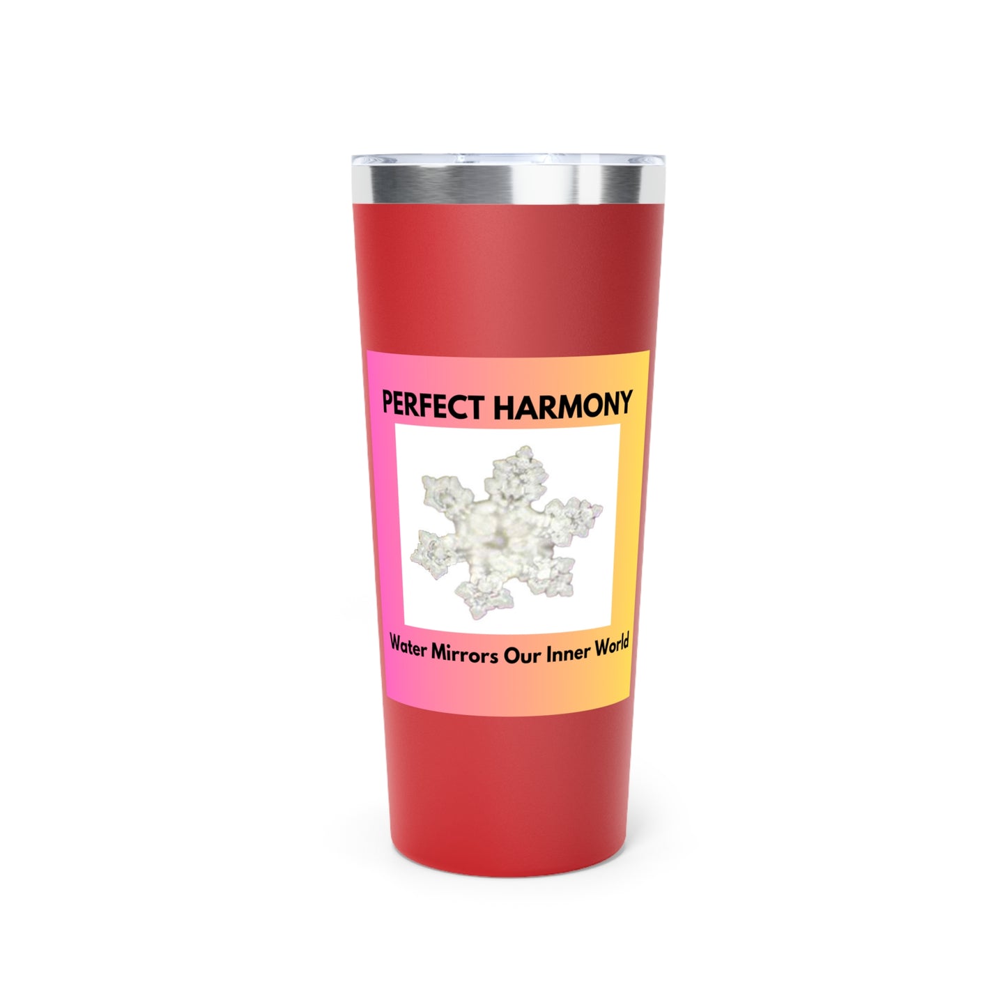 Perfect Harmony - Water Crystal - Copper Vacuum Insulated Tumbler, 22oz