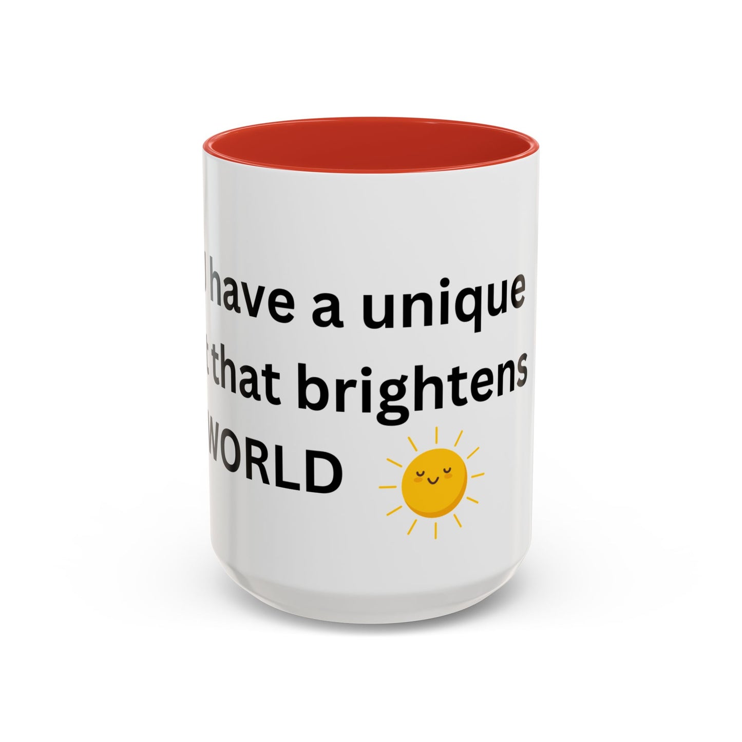 Bee Kind - You have a unique light that brightens the world - Accent Coffee Mug (11, 15oz)