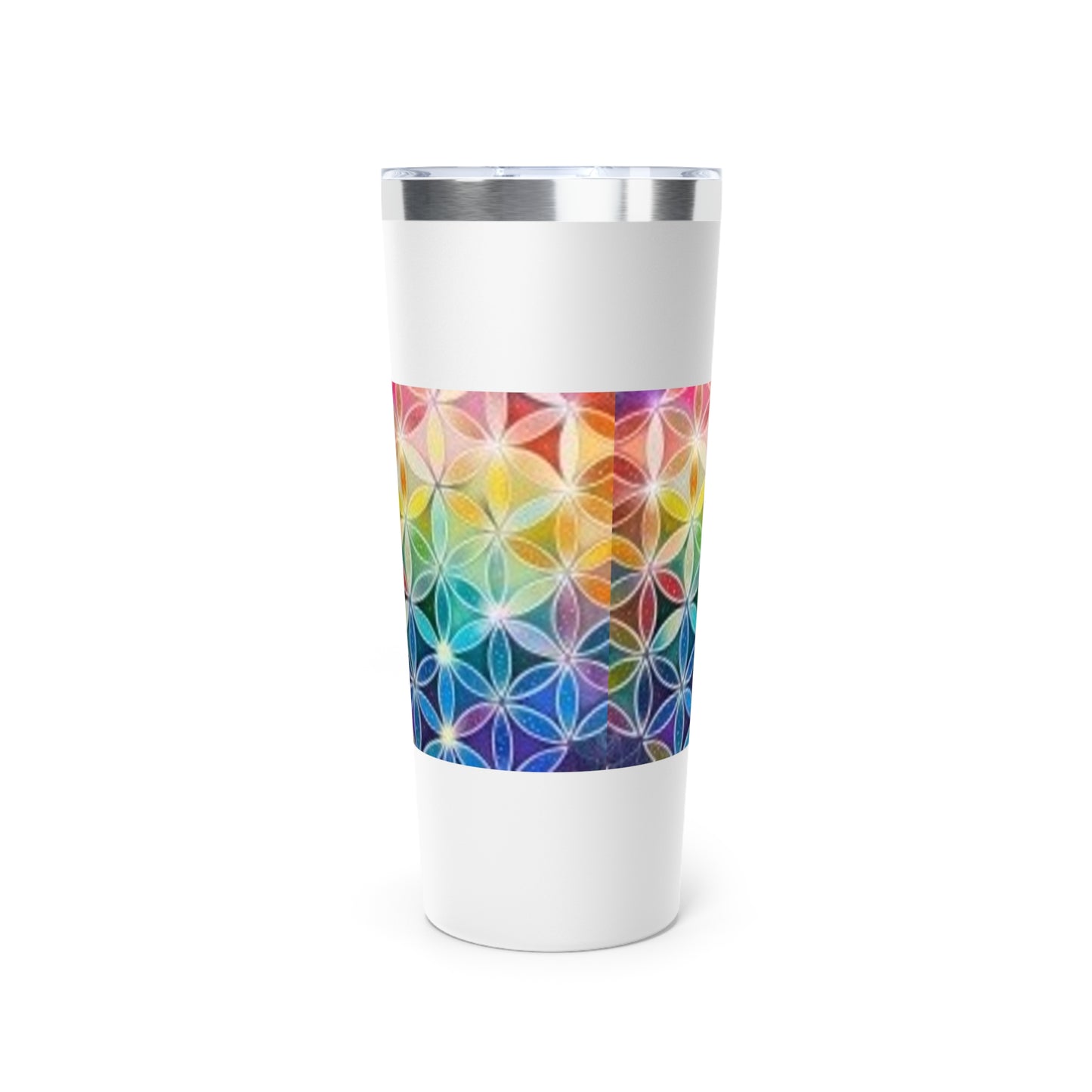 Flower of Life - Copper Vacuum Insulated Tumbler, 22oz