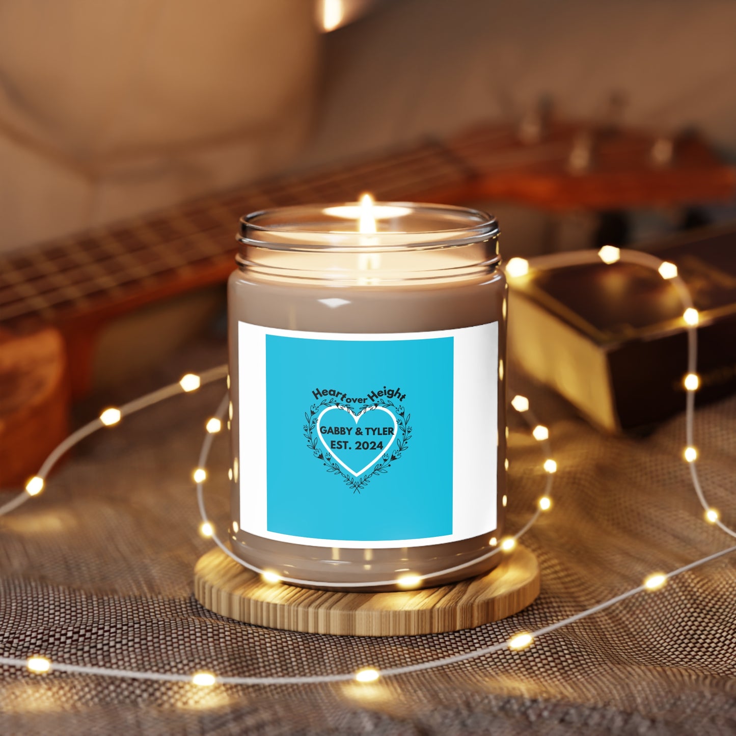 Gabby & Tyler - Blue - Scented Candles, 9oz - *wedding gift proceeds