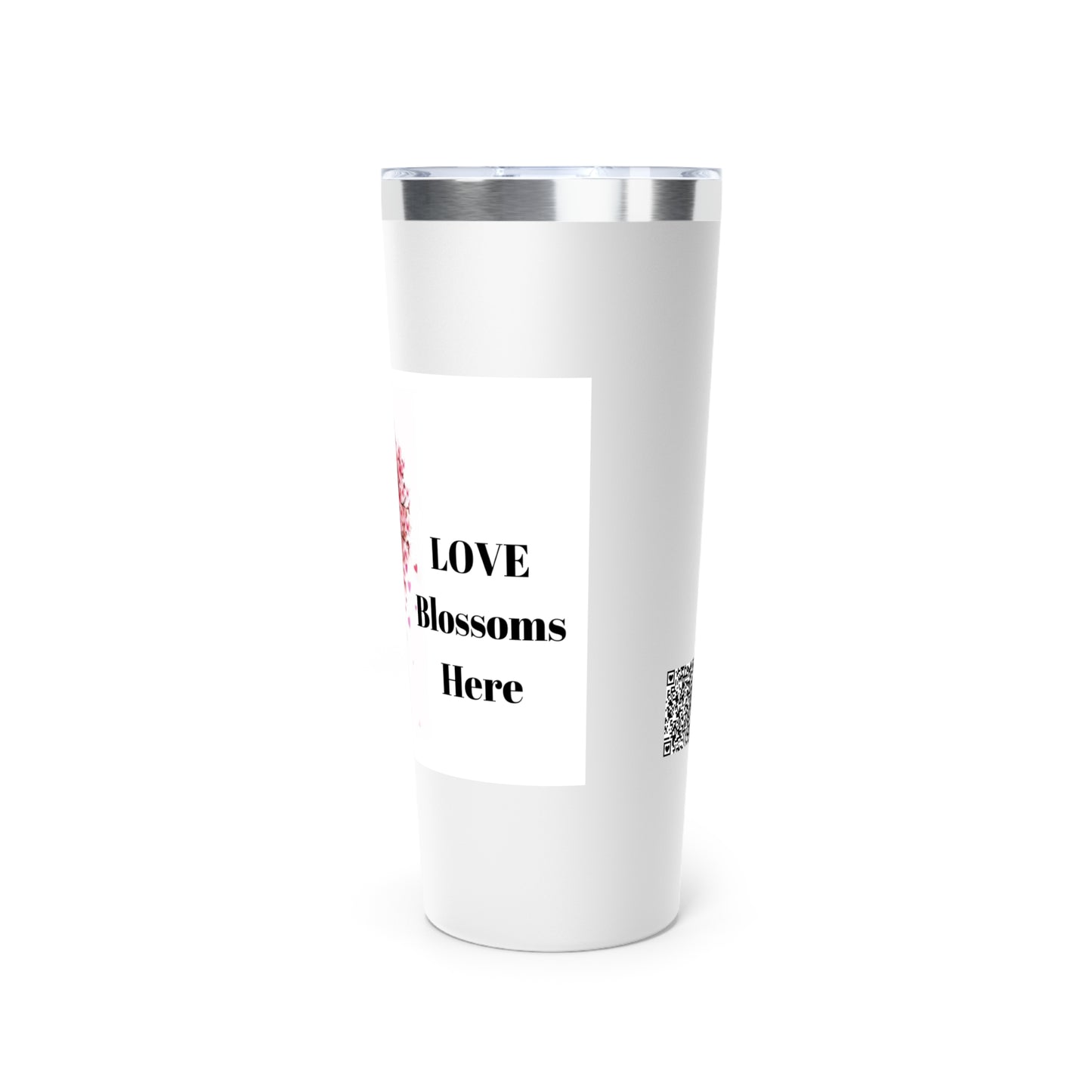 Love Blossoms Here - Copper Vacuum Insulated Tumbler, 22oz