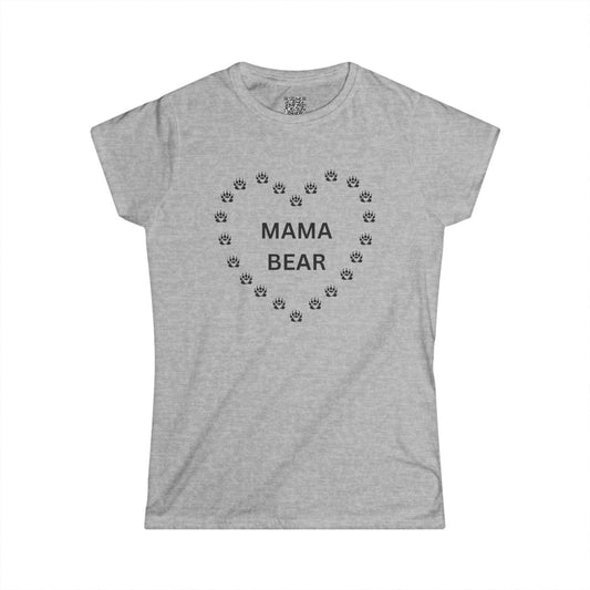 MAMA BEAR - Women's Softstyle Tee