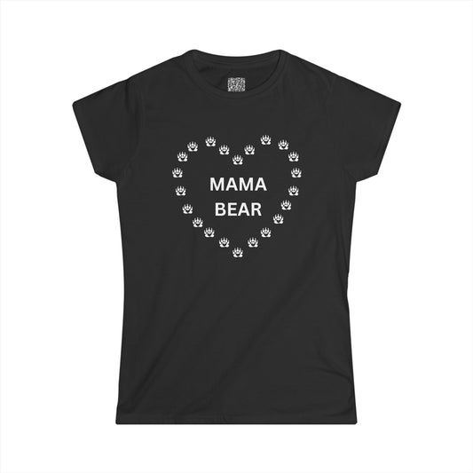 MAMA BEAR - Women's Softstyle Tee