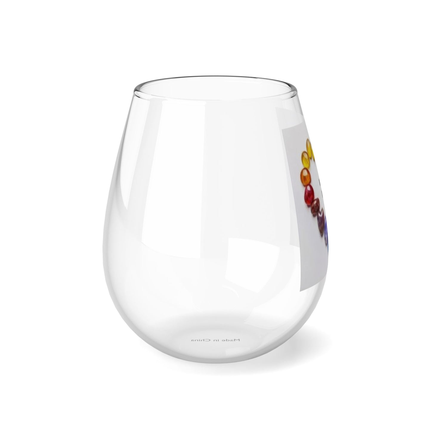 Love in every sip - Stemless Wine Glass, 11.75oz