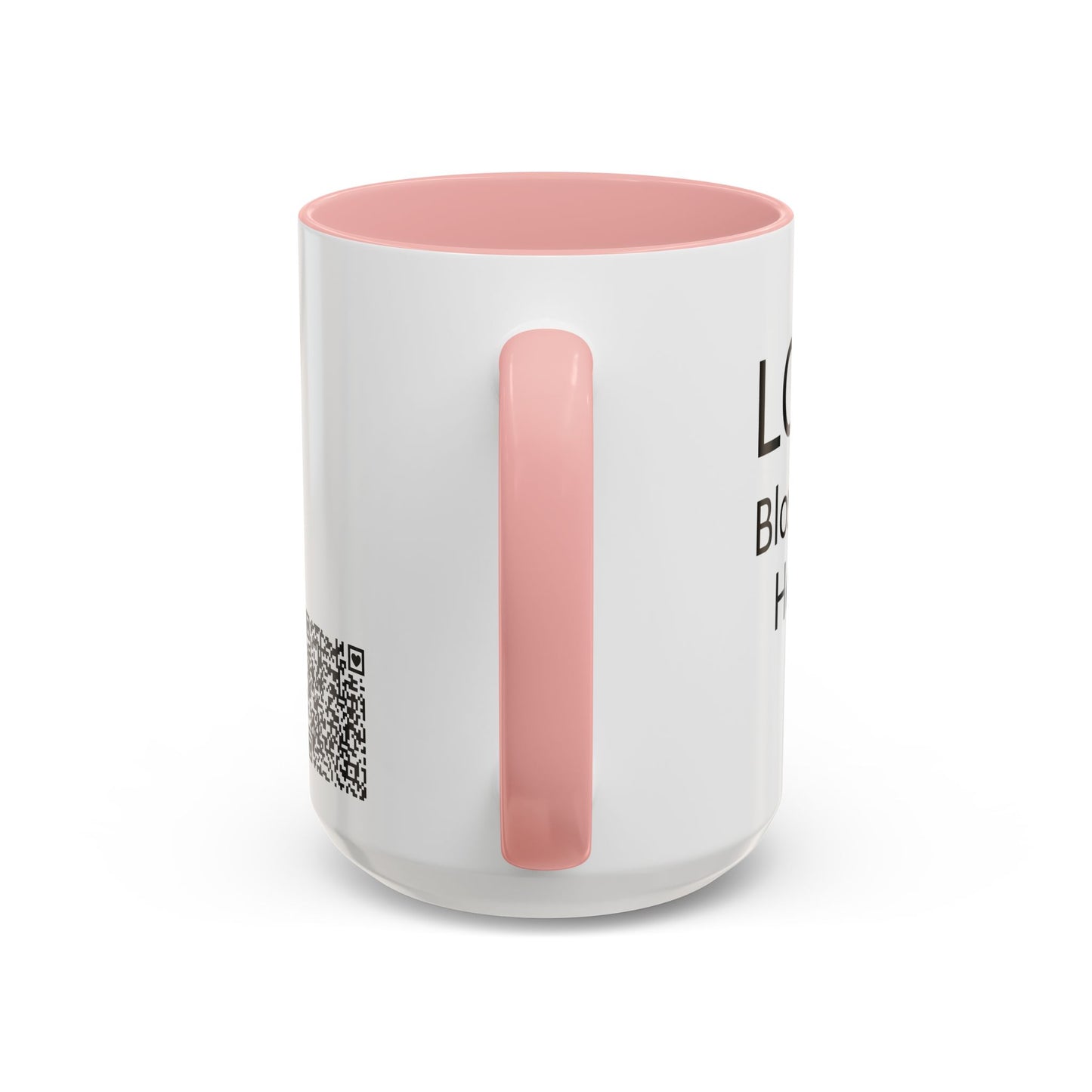 Love Blossoms Here (Cherry blossom tree) - Accent Coffee Mug (11, 15oz)