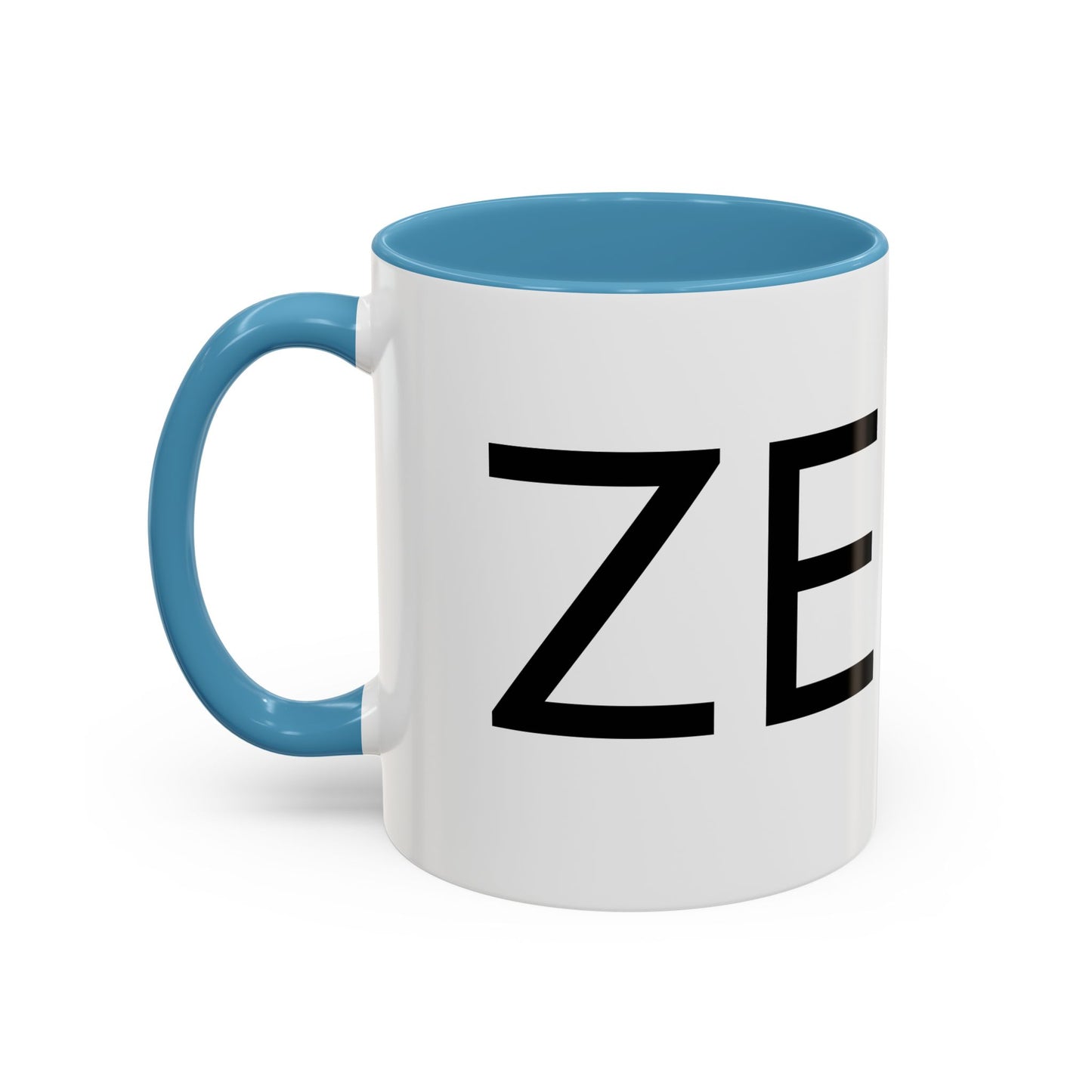 ZERO FUCKS LEFT - Accent Coffee Mug (11, 15oz)