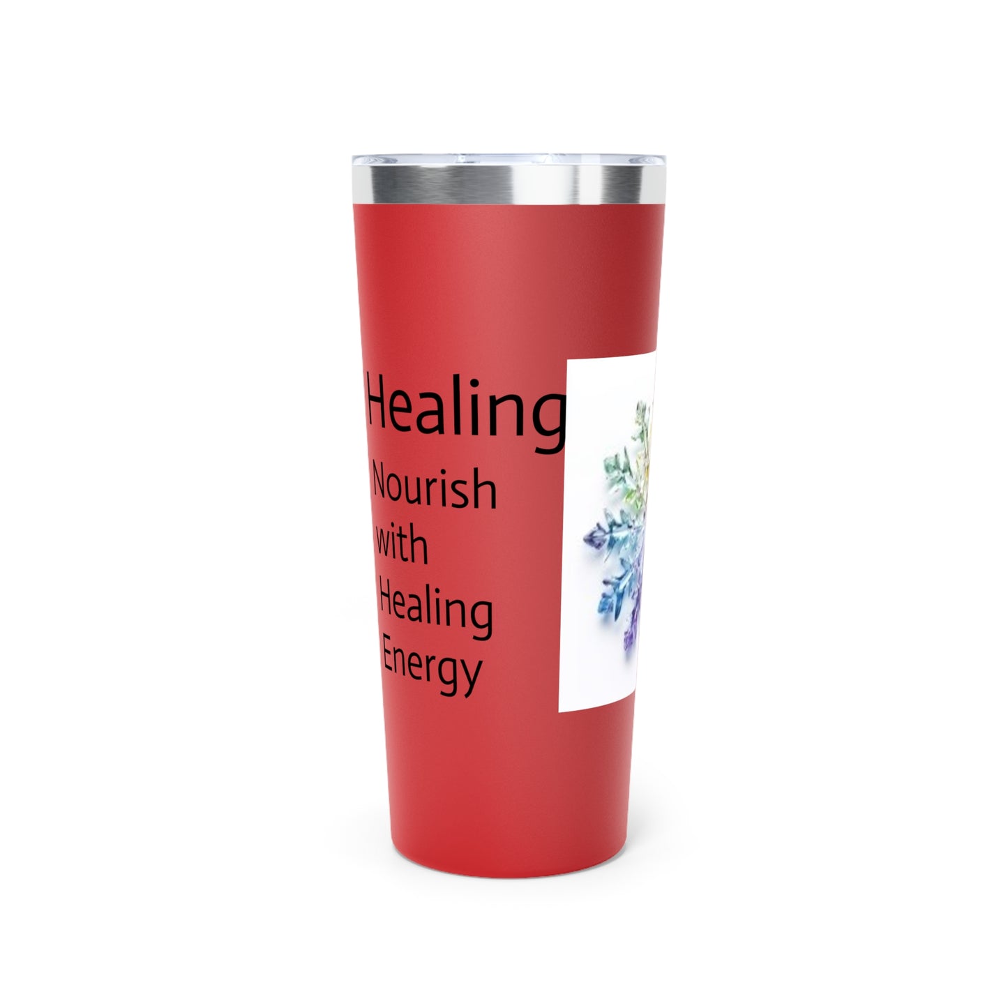 Healing- Nourish with healing energy - Copper Vacuum Insulated Tumbler, 22oz