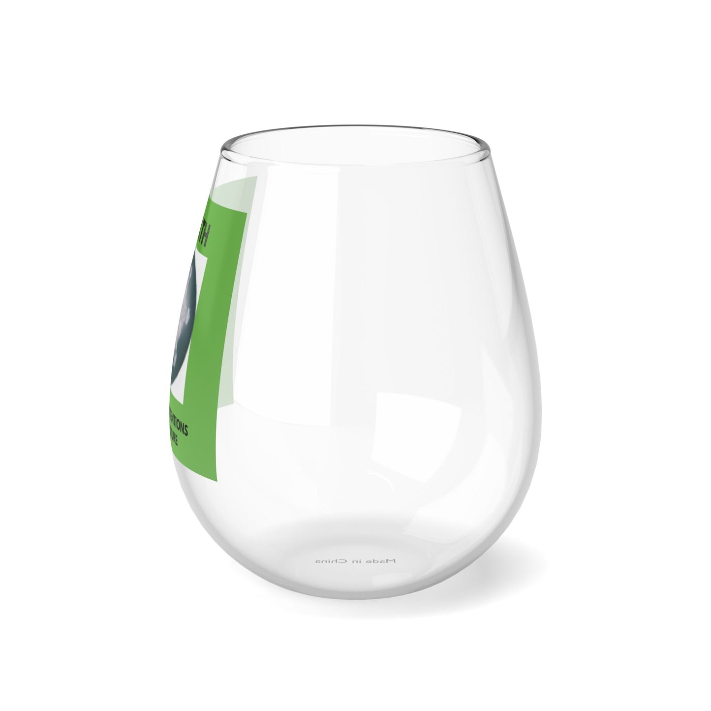 WEALTH STEMLESS WINE GLASS - 11.75oz