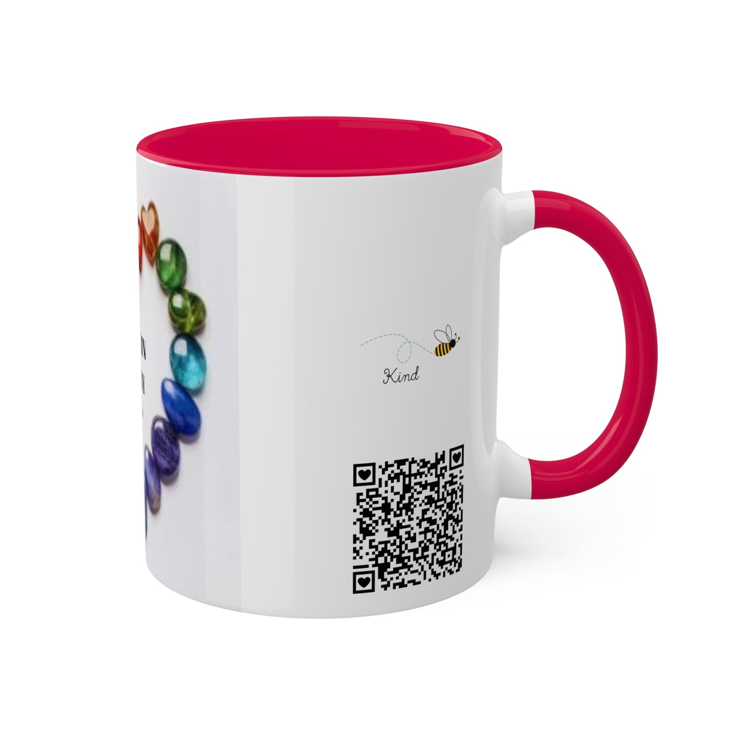 Love in every sip (heart) - Colorful Mugs, 11oz