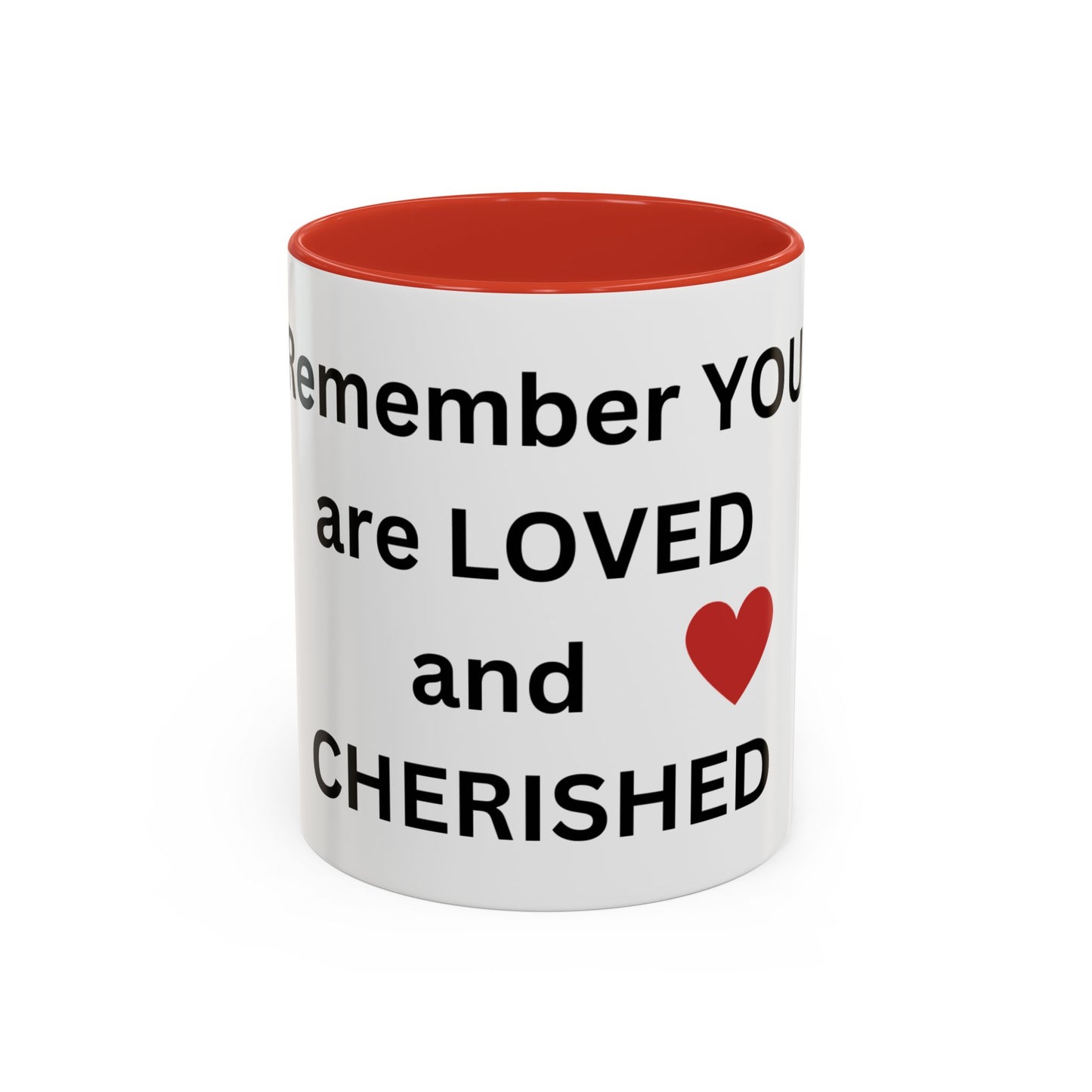 Bee Kind - Remember you are loved and cherished - Accent Coffee Mug (11, 15oz)