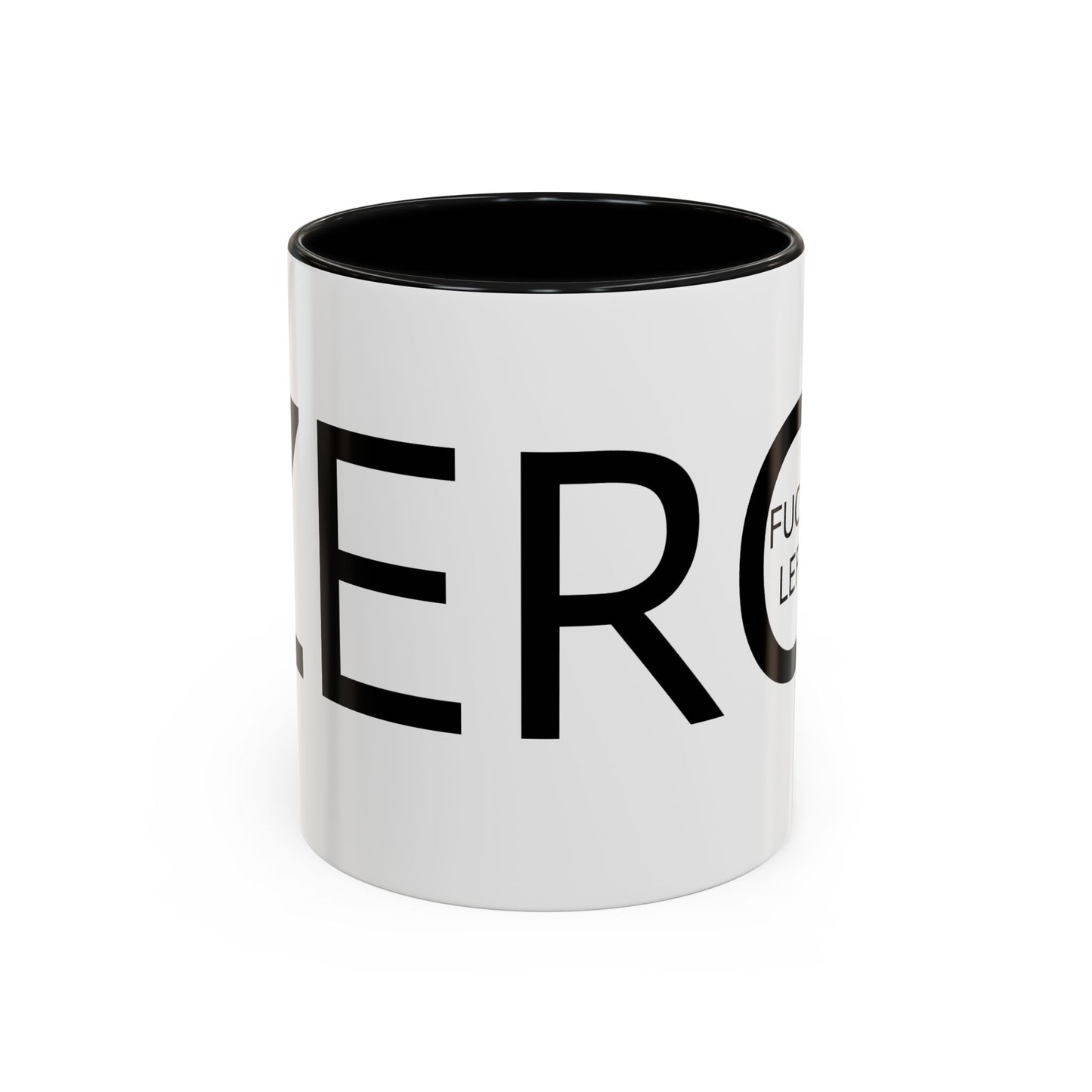 ZERO FUCKS LEFT - Accent Coffee Mug (11, 15oz)