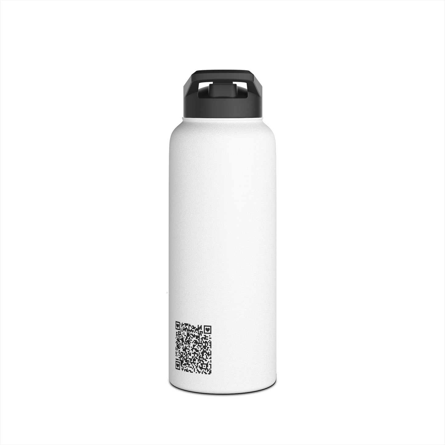 Wisdom - water crystal - Stainless Steel Water Bottle, Standard Lid