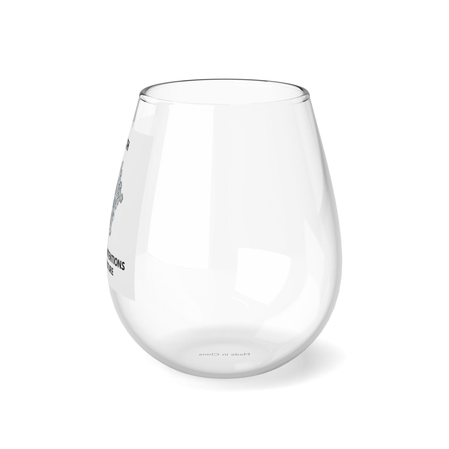 WEALTH STEMLESS WINE GLASS - 11.75oz