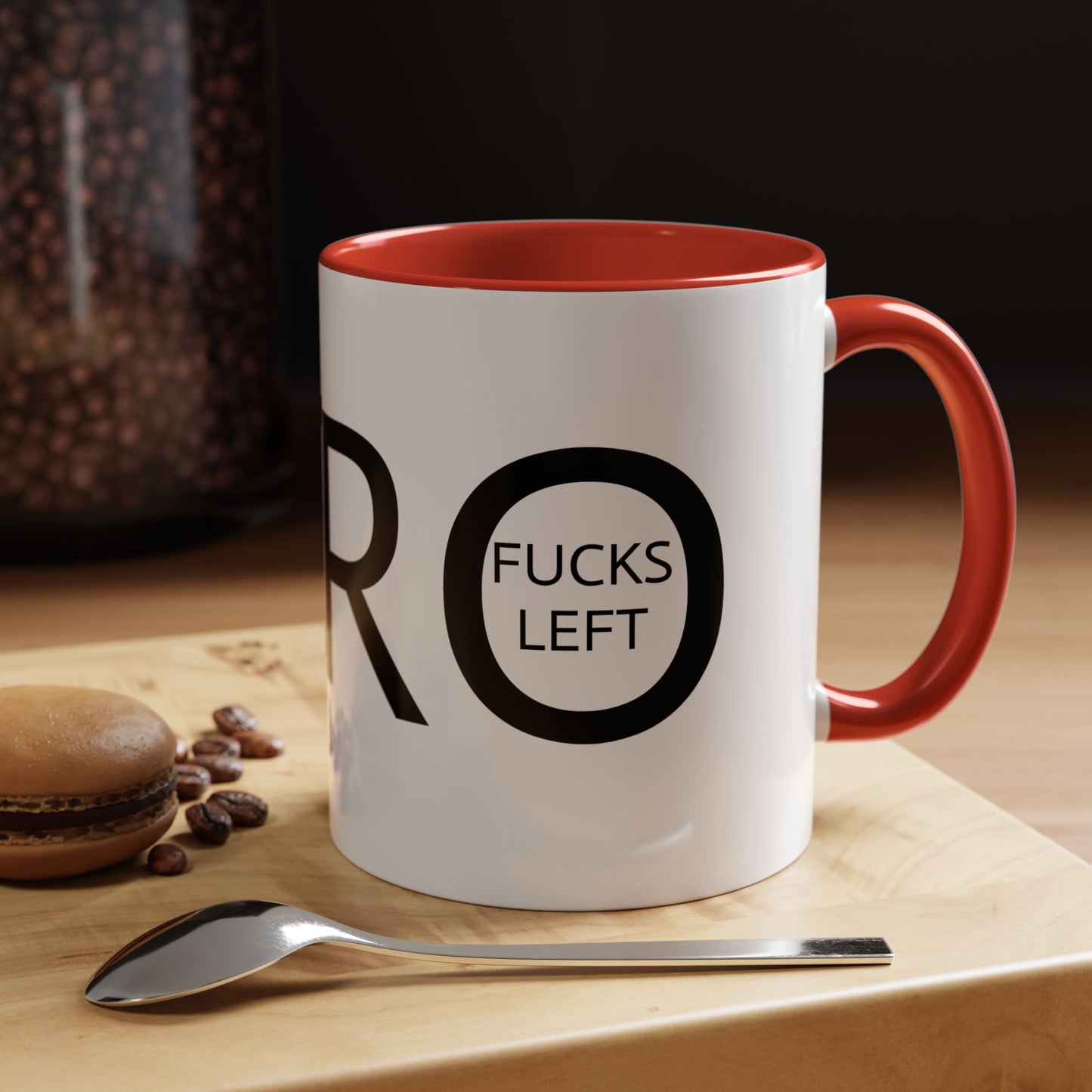 ZERO FUCKS LEFT - Accent Coffee Mug (11, 15oz)