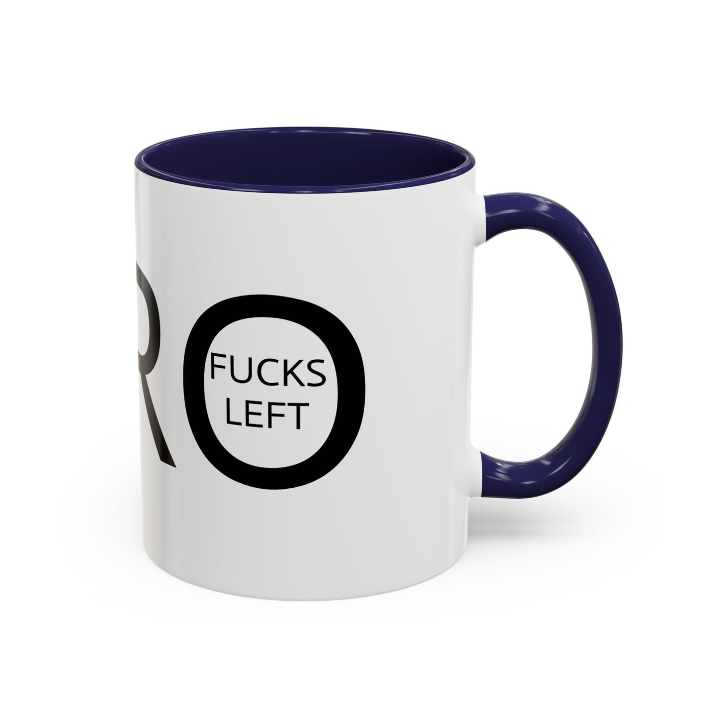 ZERO FUCKS LEFT - Accent Coffee Mug (11, 15oz)