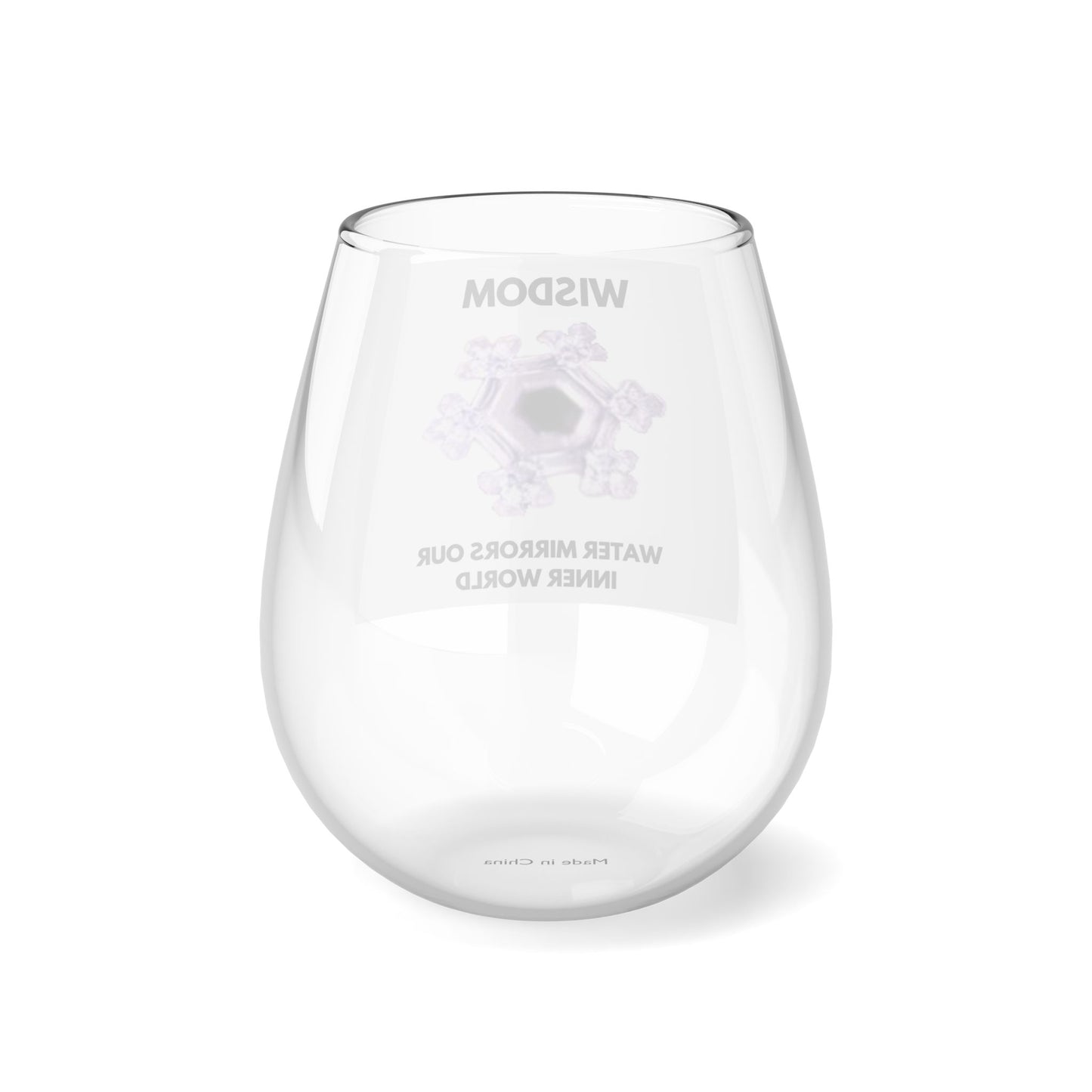 WISDOM STEMLESS WINE GLASS - 11.75oz