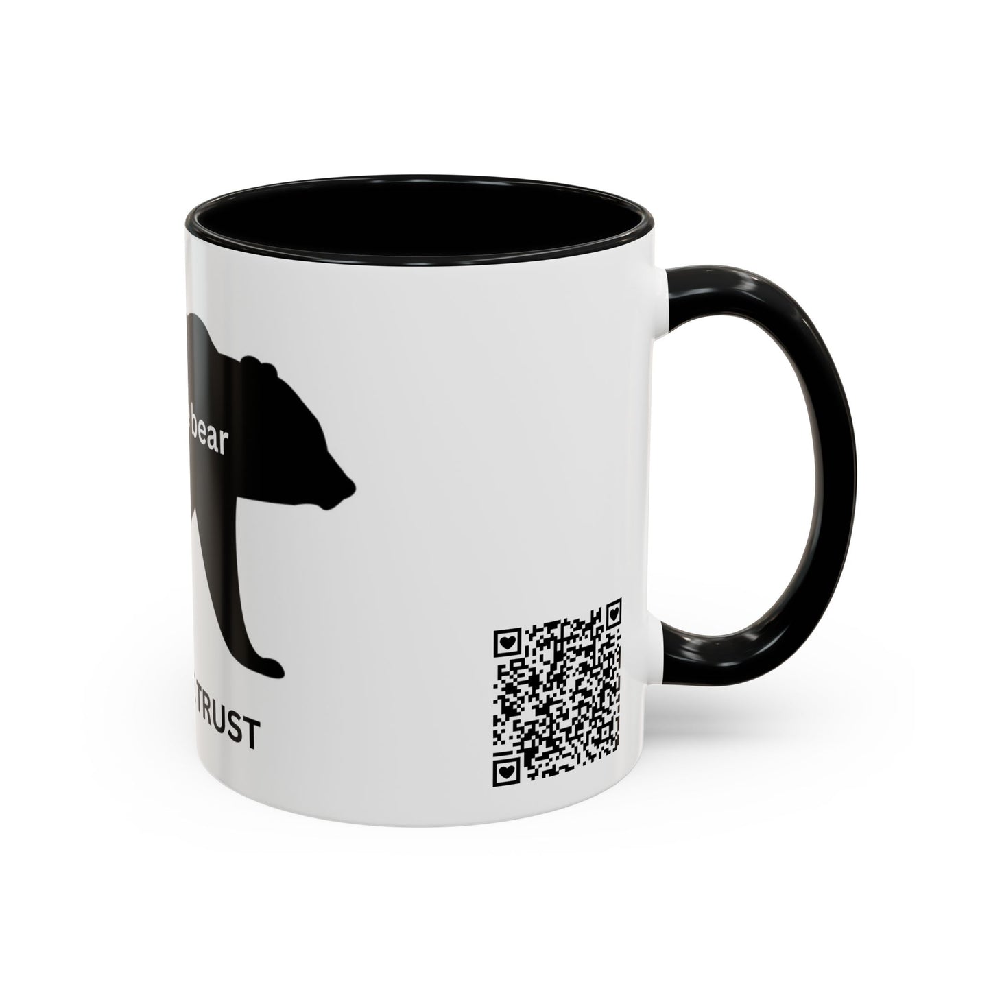 Bear -  In Bear We Trust (white) - Accent Coffee Mug (11, 15oz)