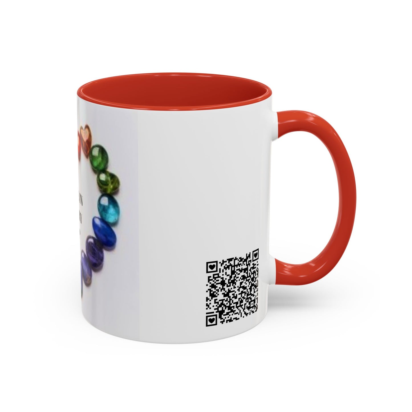 Love in every sip (heart) - Accent Coffee Mug (11, 15oz)