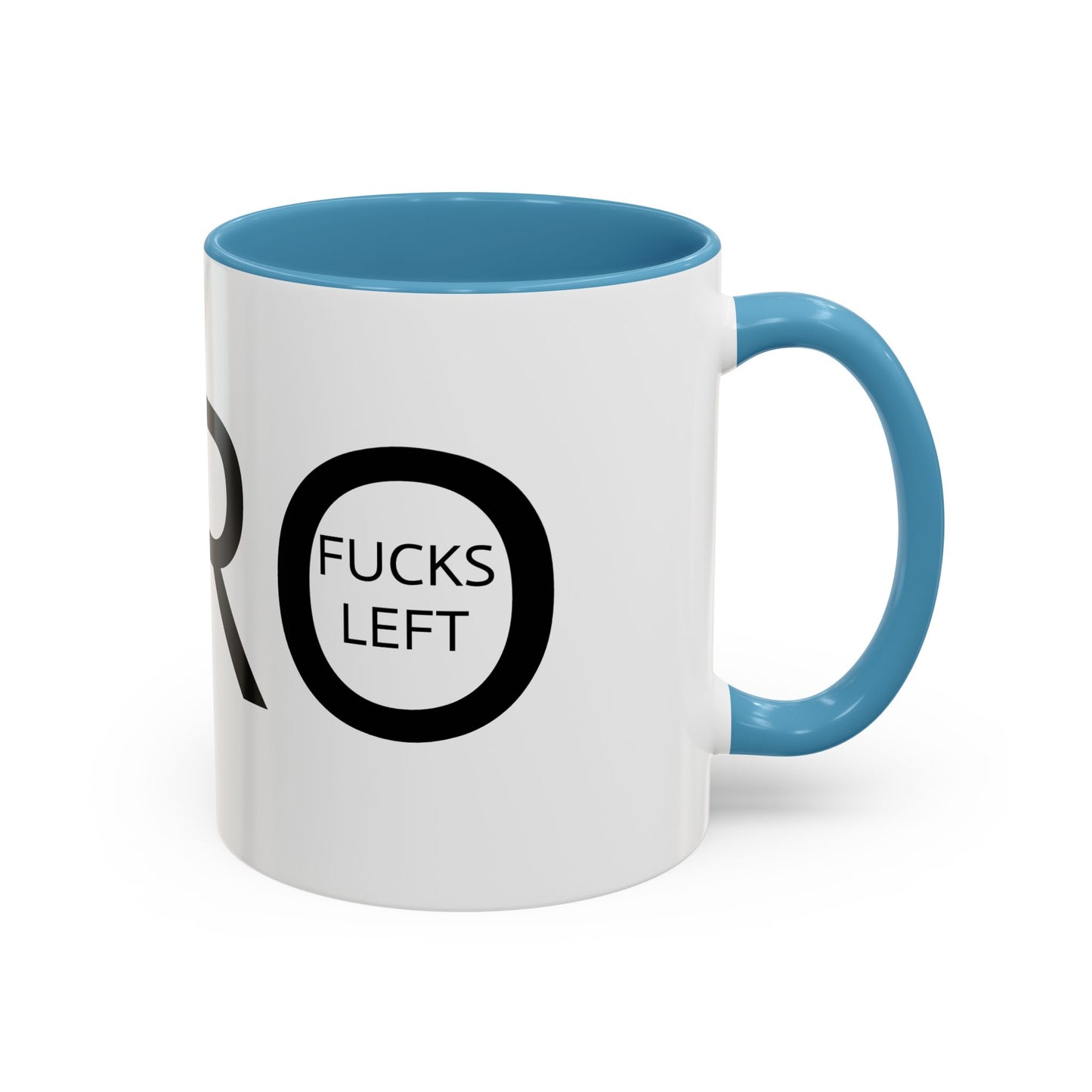 ZERO FUCKS LEFT - Accent Coffee Mug (11, 15oz)