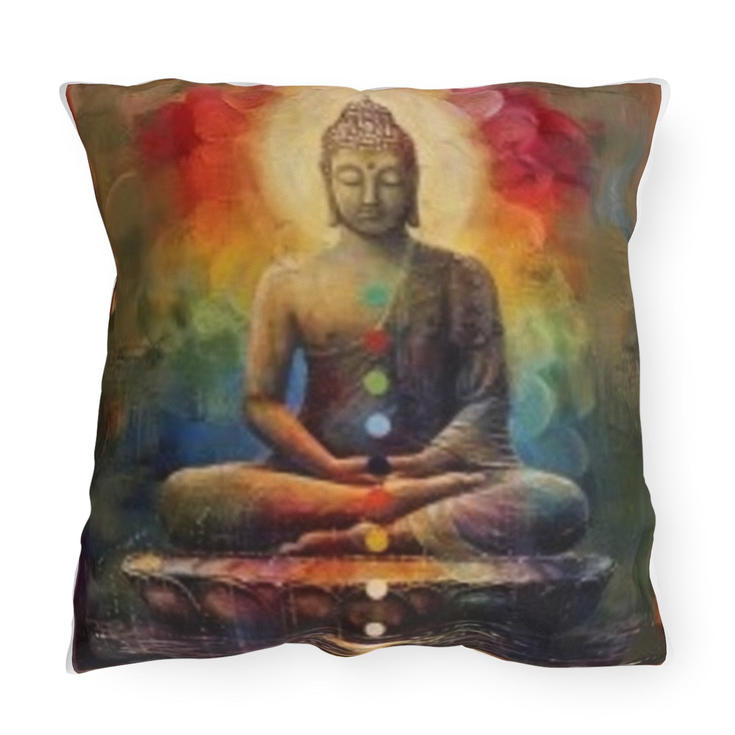 Zen Buddha - Outdoor Pillows