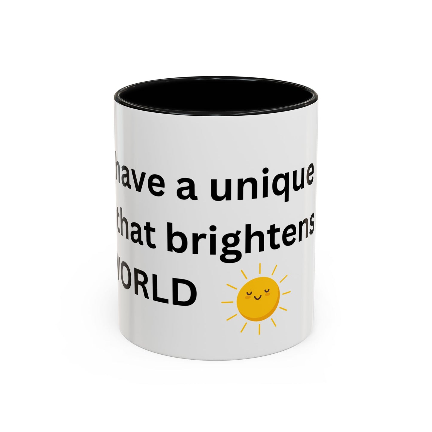 Bee Kind - You have a unique light that brightens the world - Accent Coffee Mug (11, 15oz)