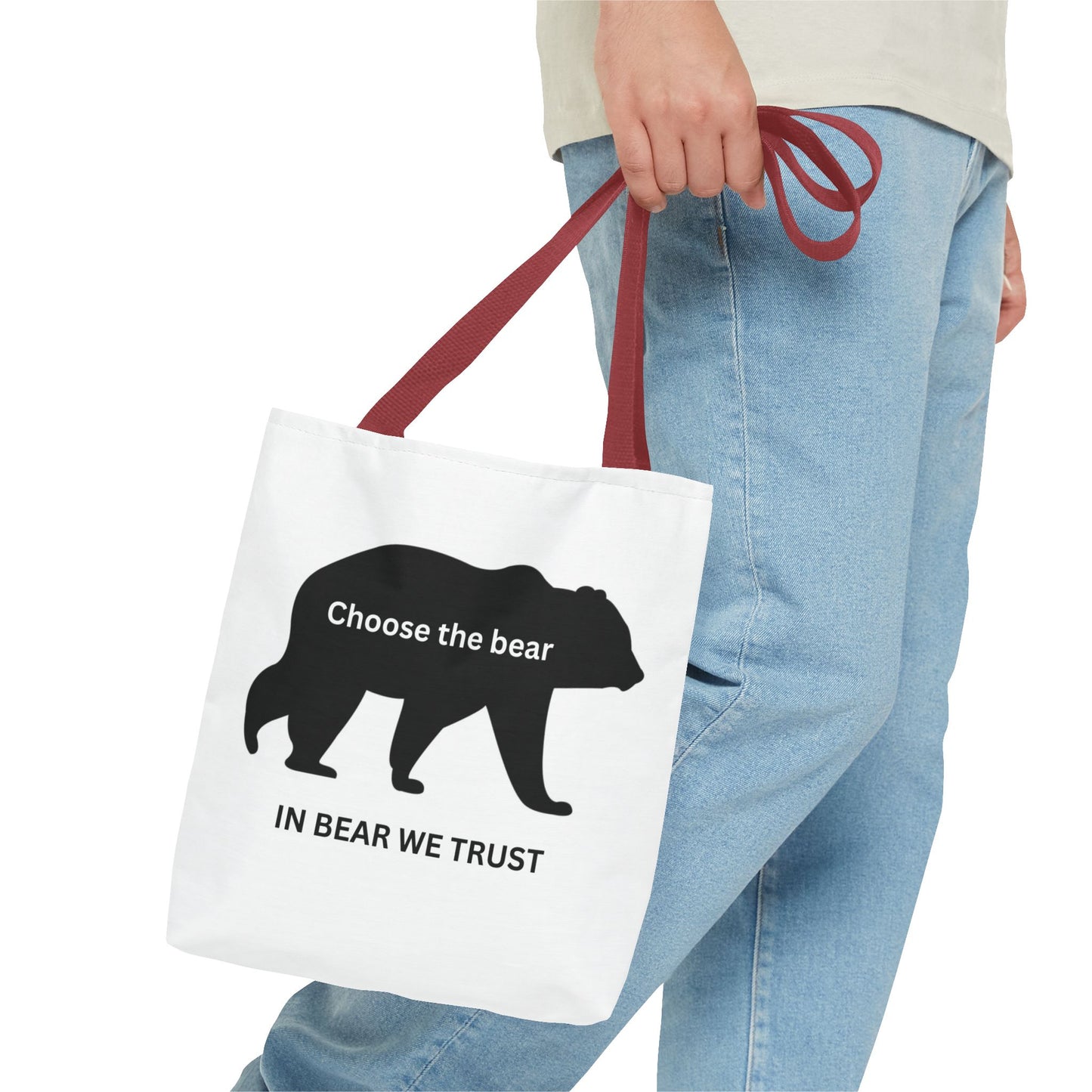 Bear - In Bear We trust - Tote Bag (AOP)