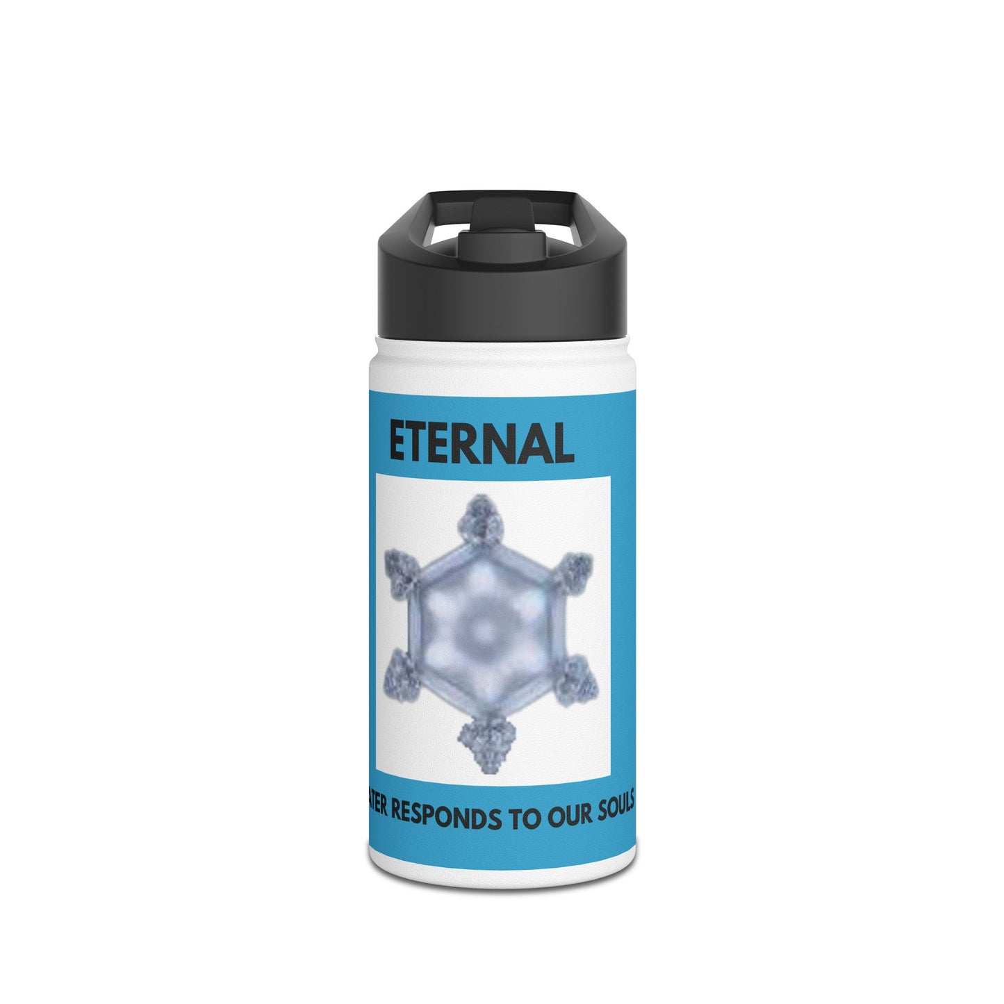 Eternal- Water Crystal -  Stainless Steel Water Bottle, Standard Lid