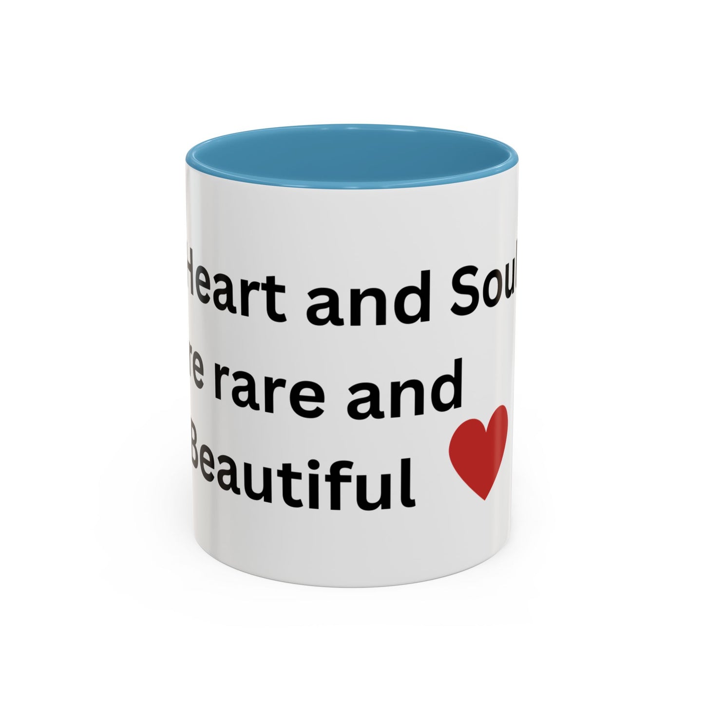 Bee Kind - Your Heart and Soul are rare and beautiful - Accent Coffee Mug (11, 15oz)