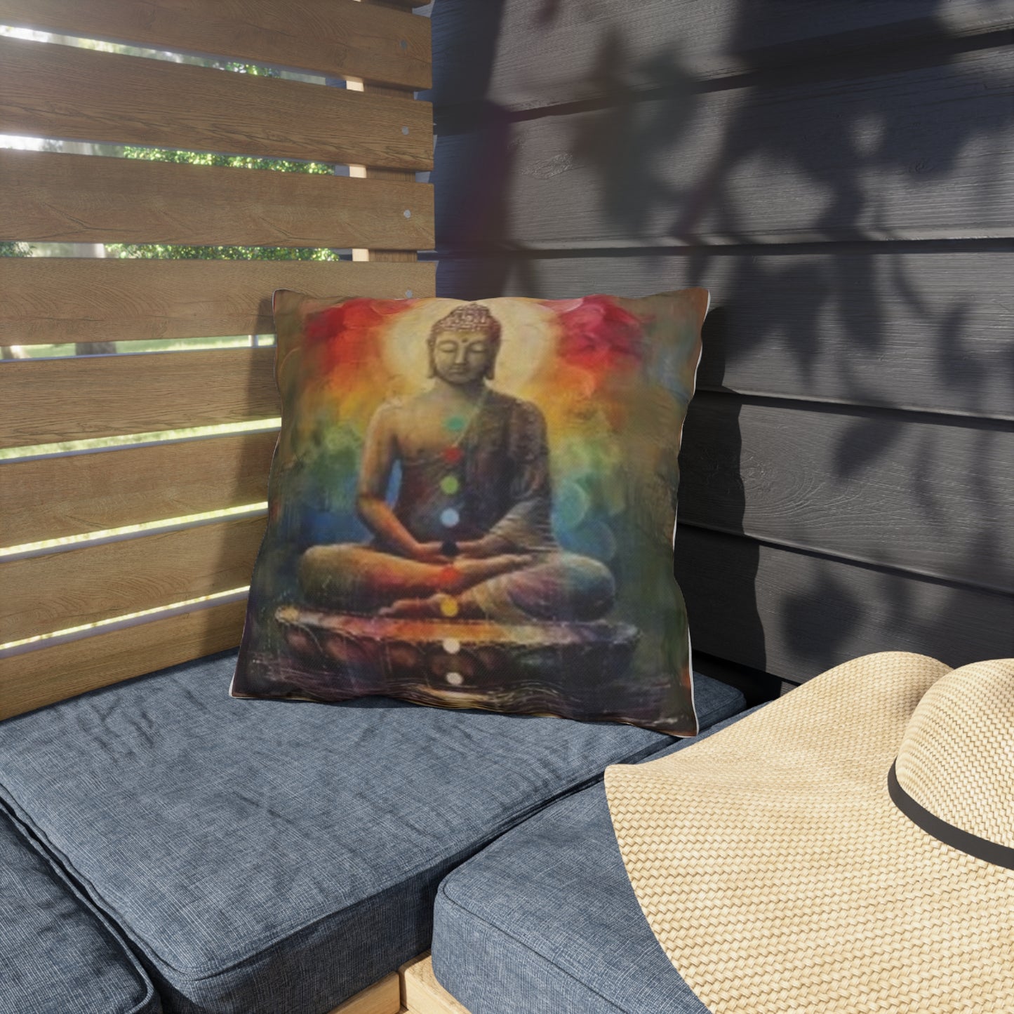 Zen Buddha - Outdoor Pillows