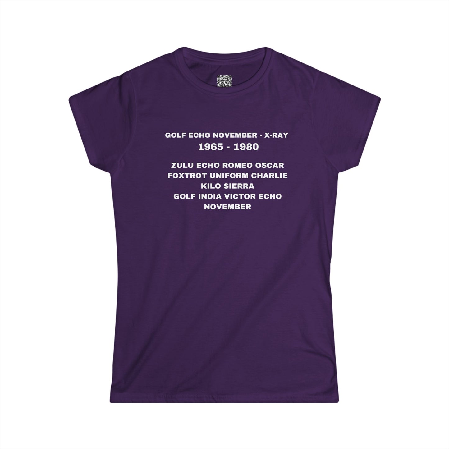 ZERO FUCKS GIVEN - NATO - Women's Softstyle Tee