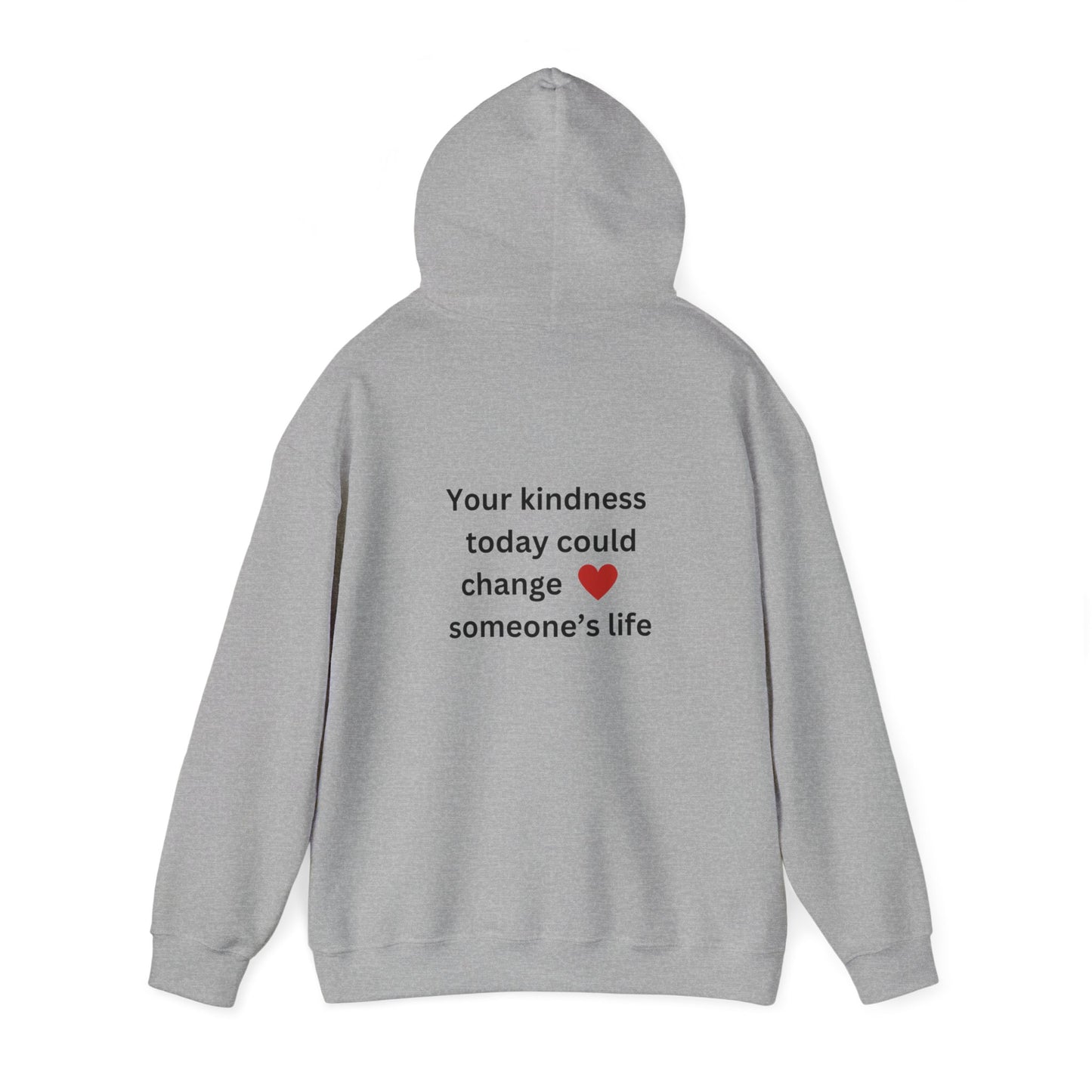 Bee Kind - (Back) Your kindness today could change someone's life - Unisex Heavy Blend™ Hooded Sweatshirt