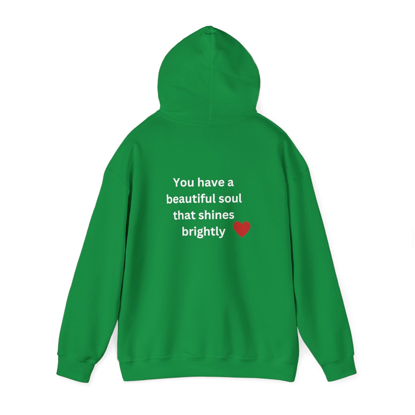 Bee Kind (Back) You have a beautiful soul that shines brightly - Unisex Heavy Blend™ Hooded Sweatshirt