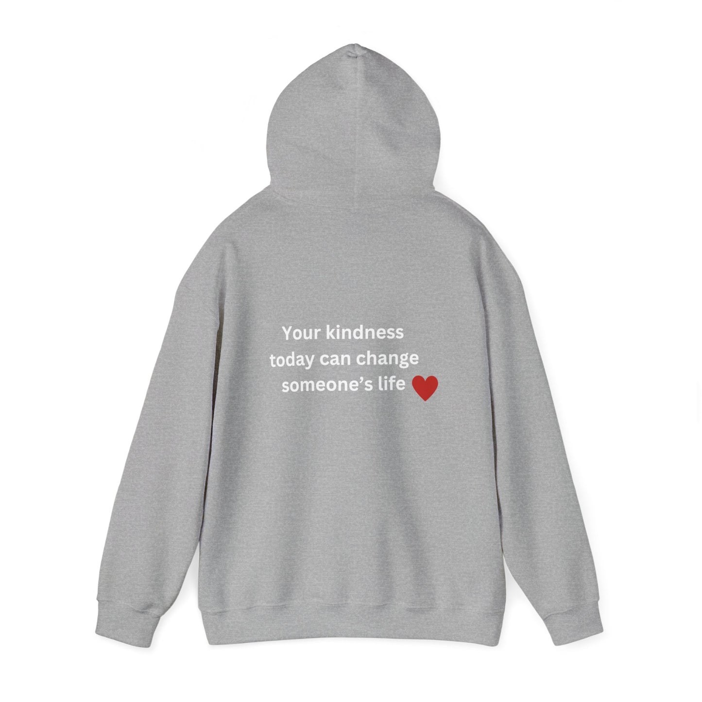 Bee Kind - (Back) Your kindness today could change someone's life - Unisex Heavy Blend™ Hooded Sweatshirt