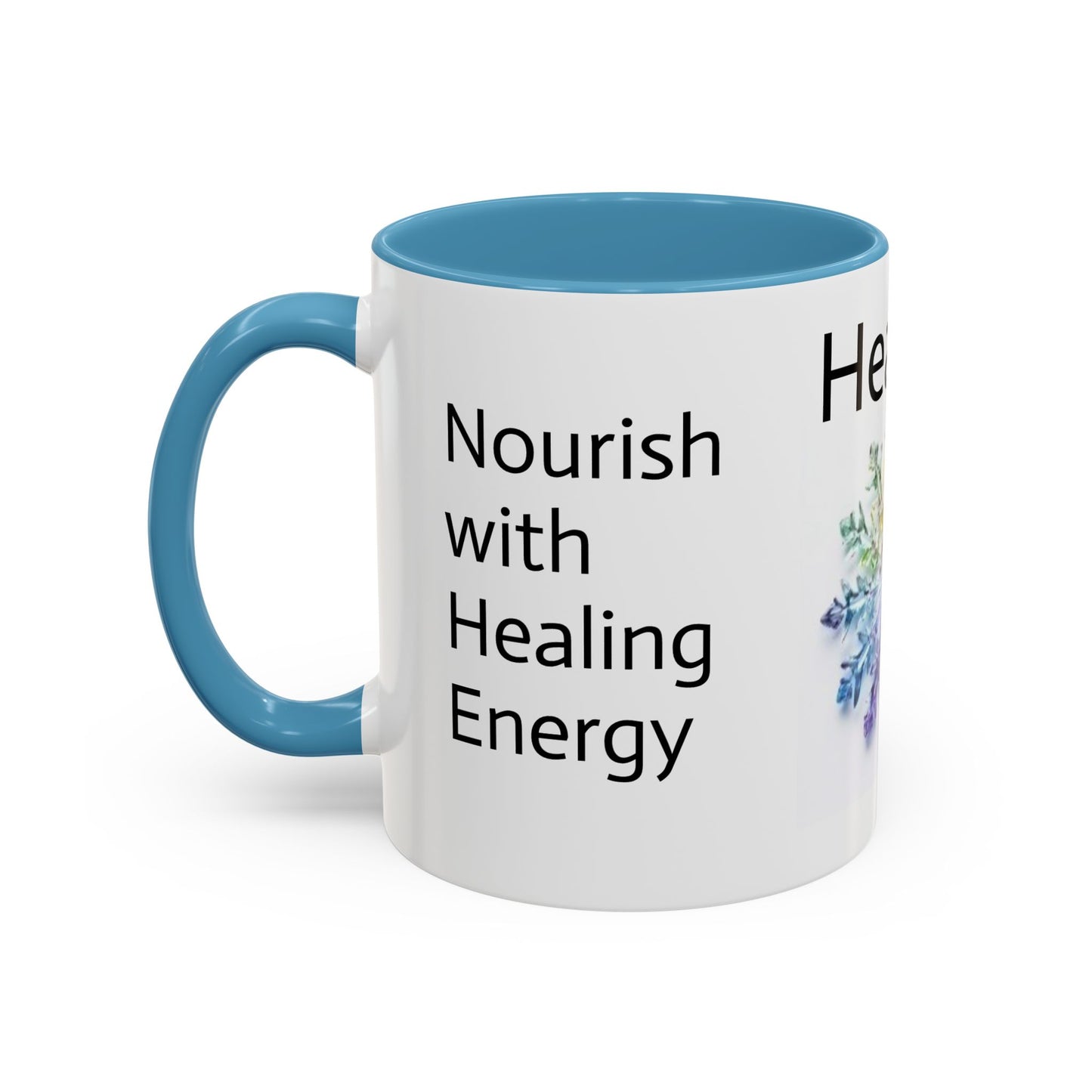 Healing - Nourish with Healing Energy - Accent Coffee Mug (11, 15oz)