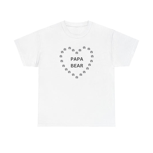 PAPA BEAR - Unisex Heavy Cotton Tee