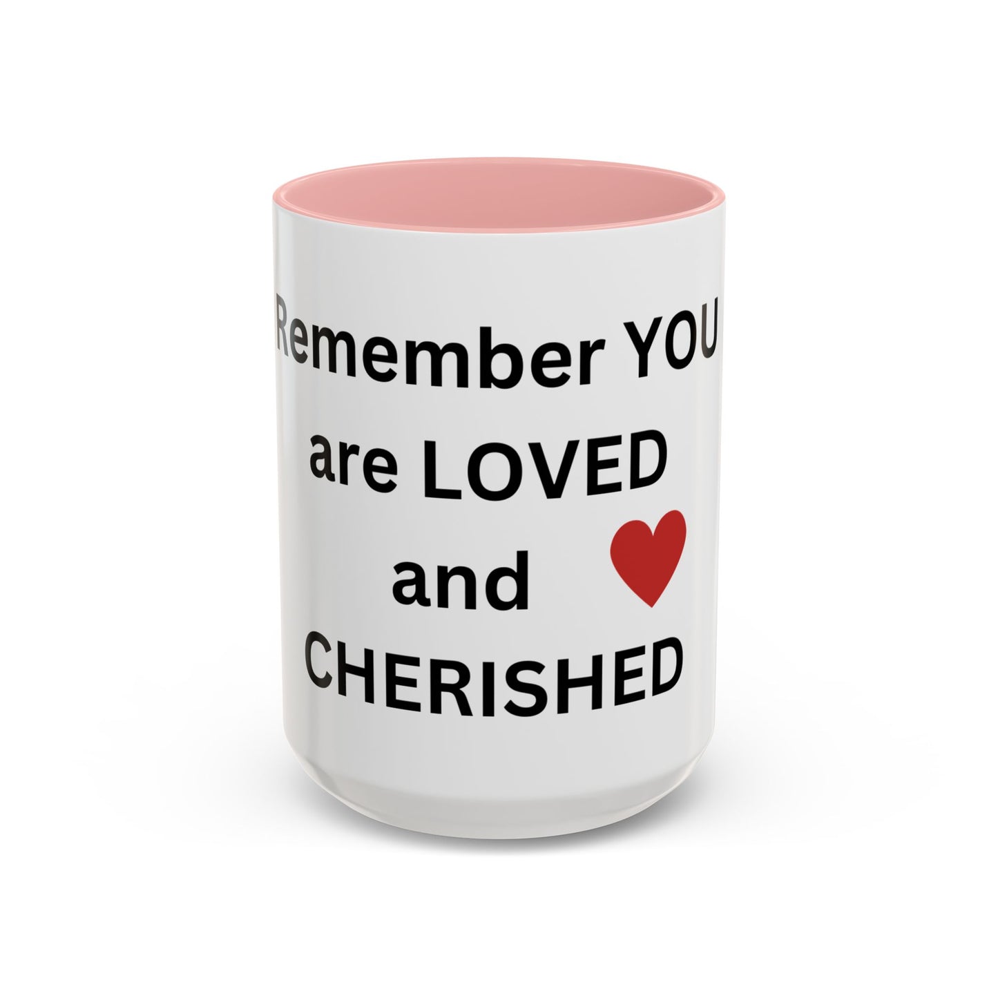 Bee Kind - Remember you are loved and cherished - Accent Coffee Mug (11, 15oz)