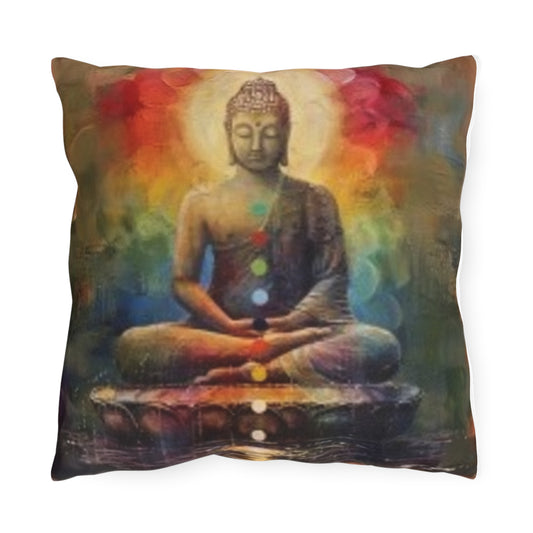 Zen Buddha - Outdoor Pillows