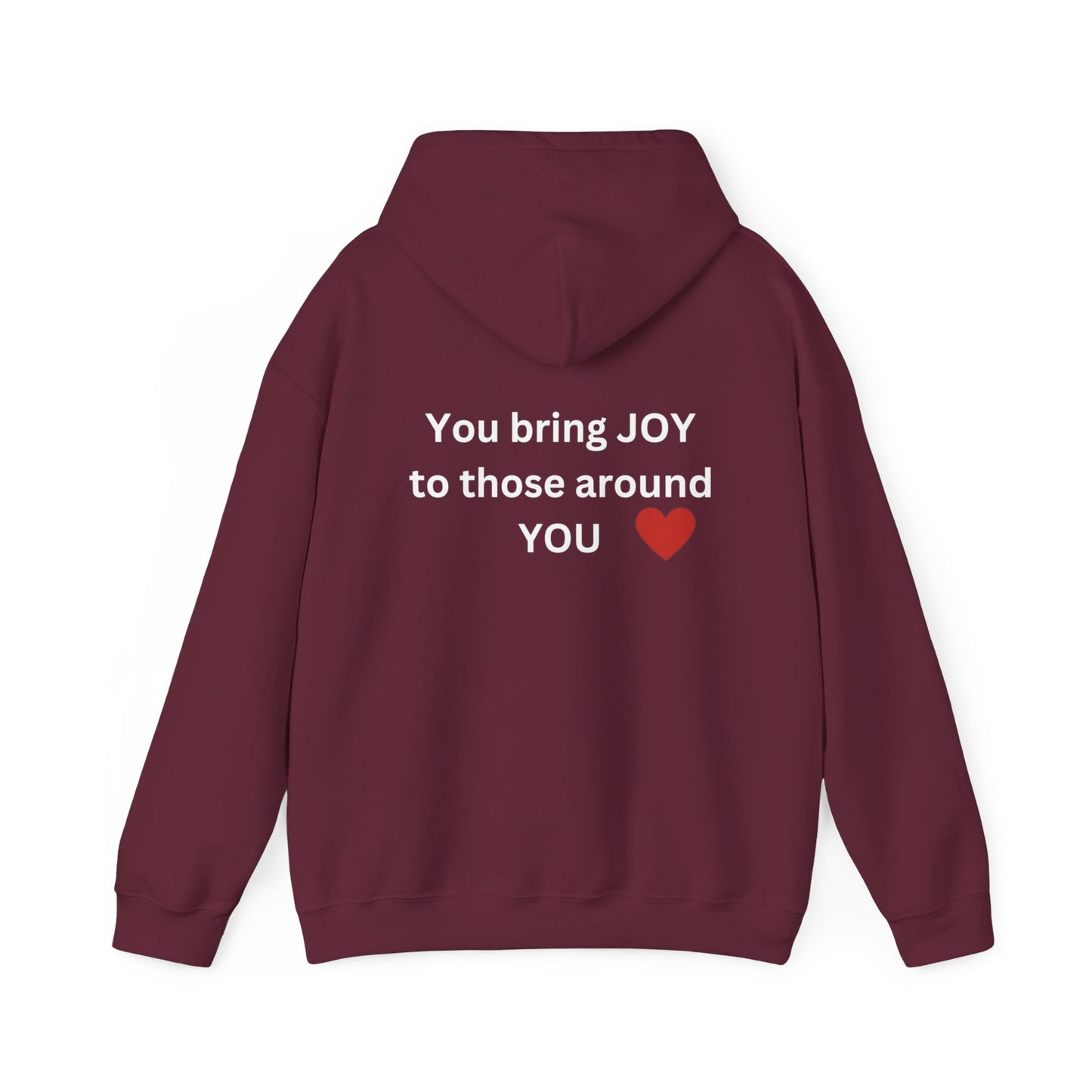 Bee Kind (Back) You bring joy to those who know you  -  Unisex Heavy Blend™ Hooded Sweatshirt