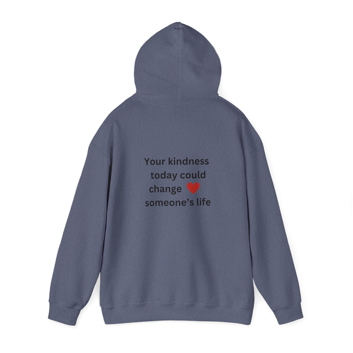 Bee Kind - (Back) Your kindness today could change someone's life - Unisex Heavy Blend™ Hooded Sweatshirt