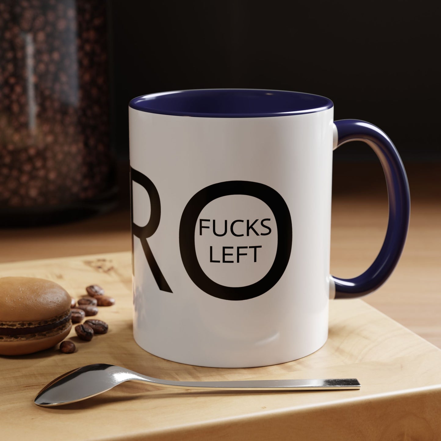 ZERO FUCKS LEFT - Accent Coffee Mug (11, 15oz)