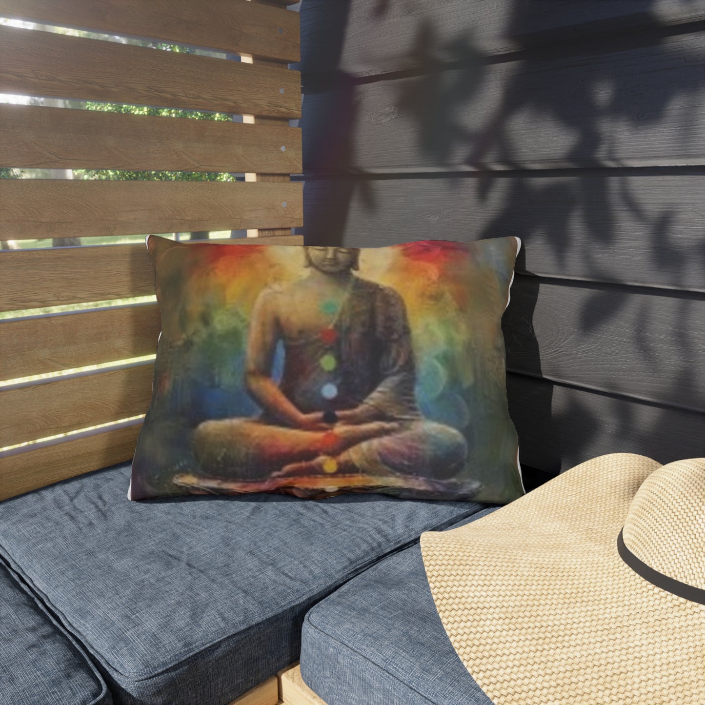 Zen Buddha - Outdoor Pillows