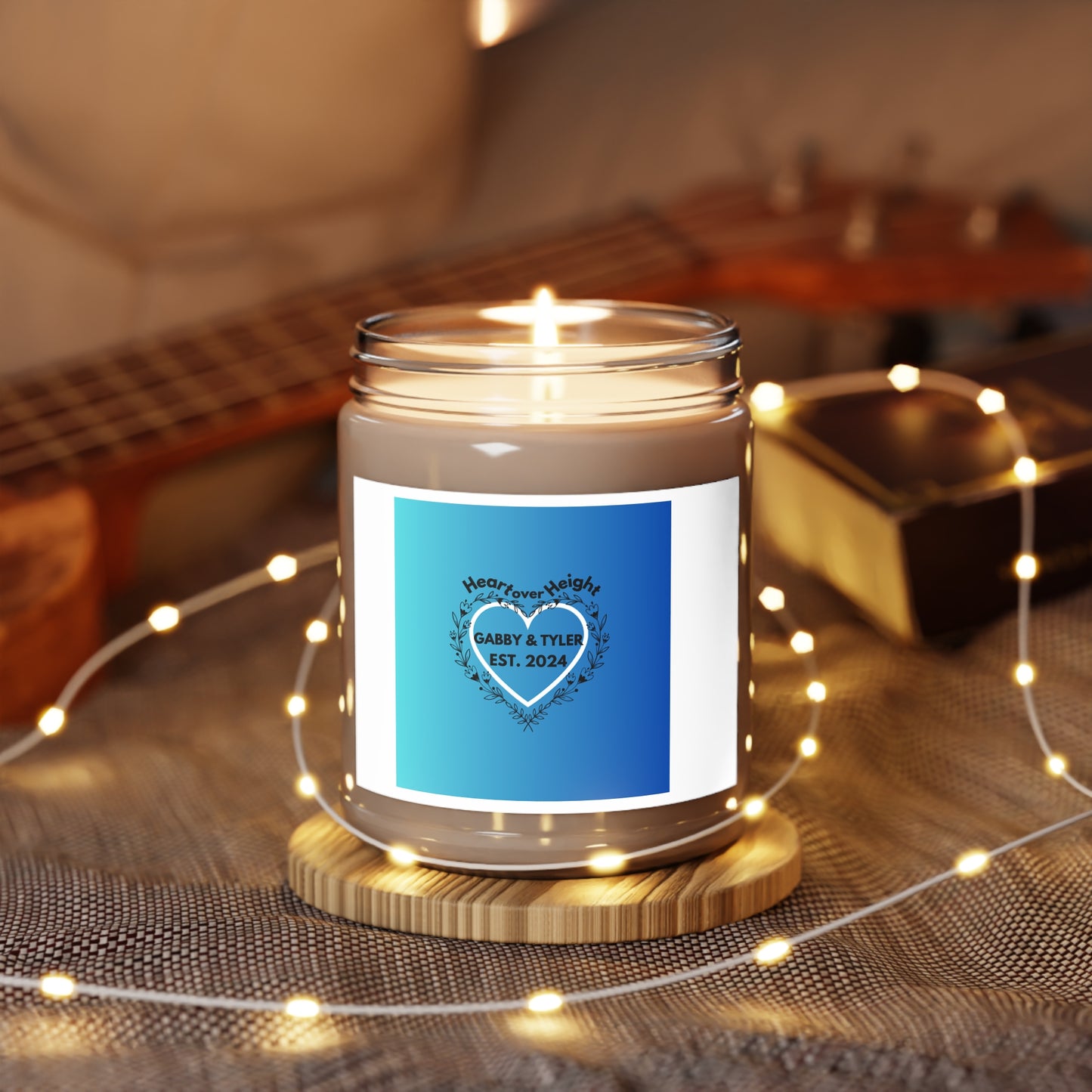 Gabby & Tyler - Blue -Scented Candles, 9oz - *wedding gift proceeds