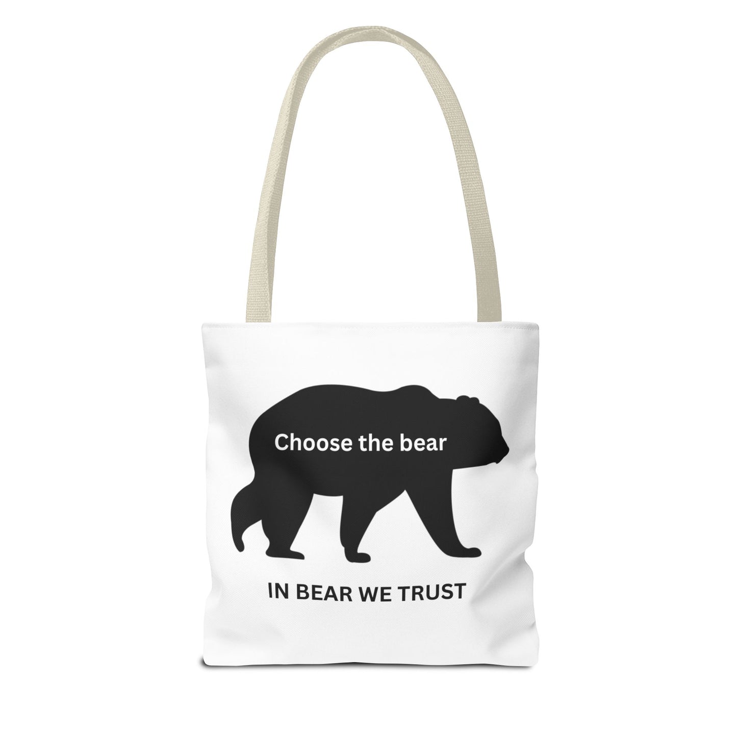 Bear - In Bear We trust - Tote Bag (AOP)