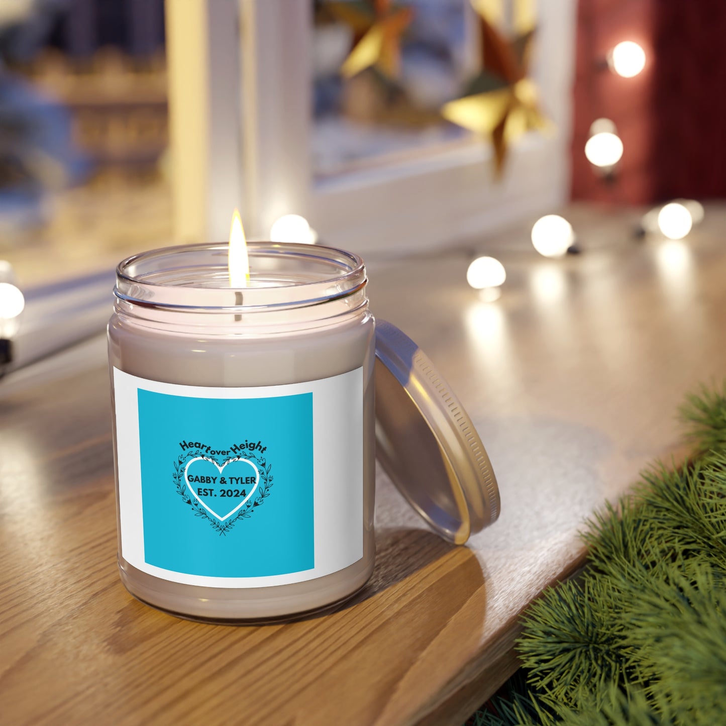 Gabby & Tyler - Blue - Scented Candles, 9oz - *wedding gift proceeds