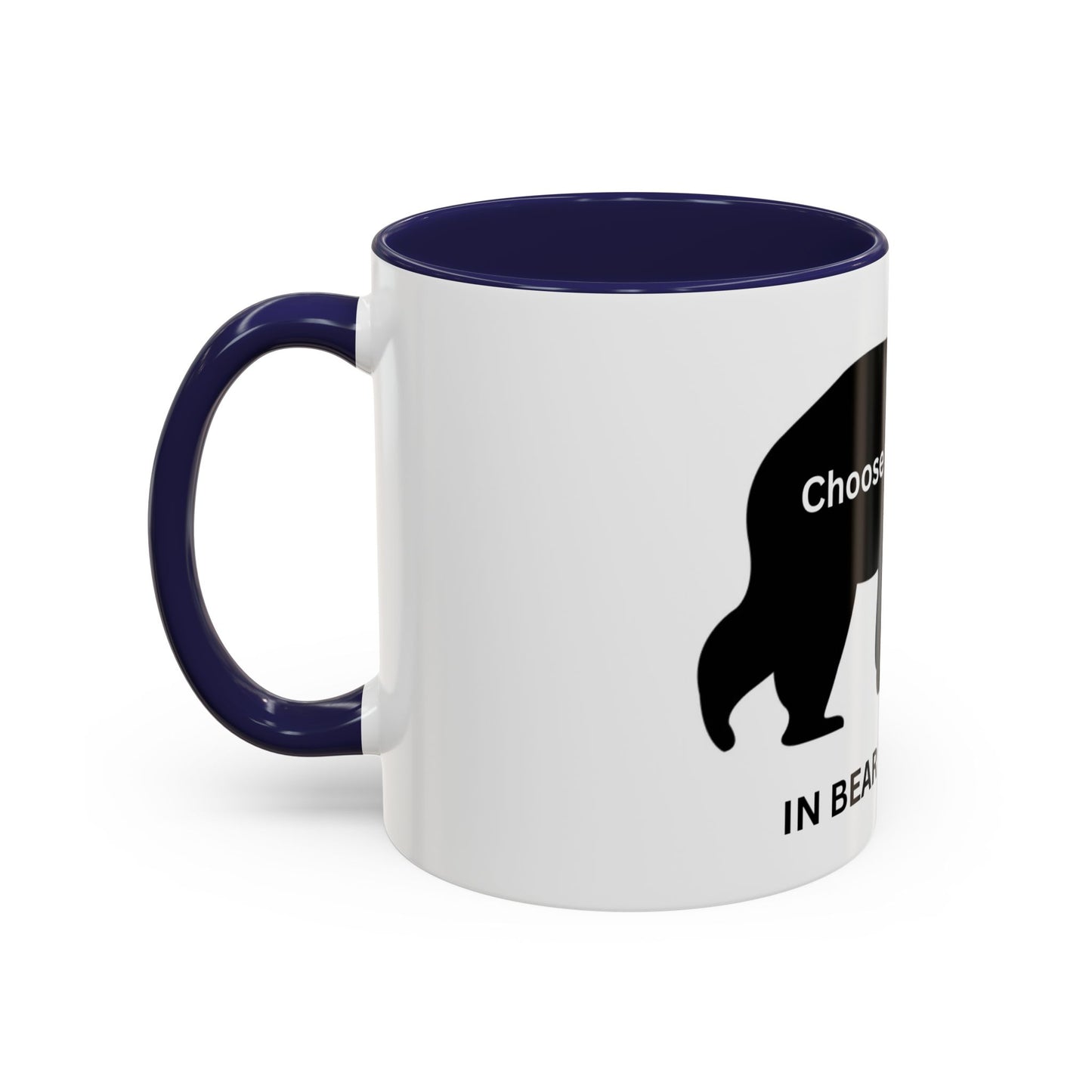 Bear -  In Bear We Trust (white) - Accent Coffee Mug (11, 15oz)