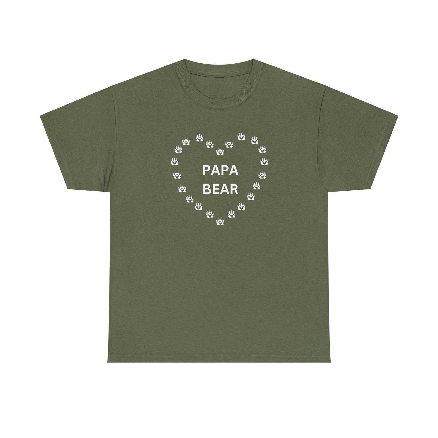 PAPA BEAR - Unisex Heavy Cotton Tee