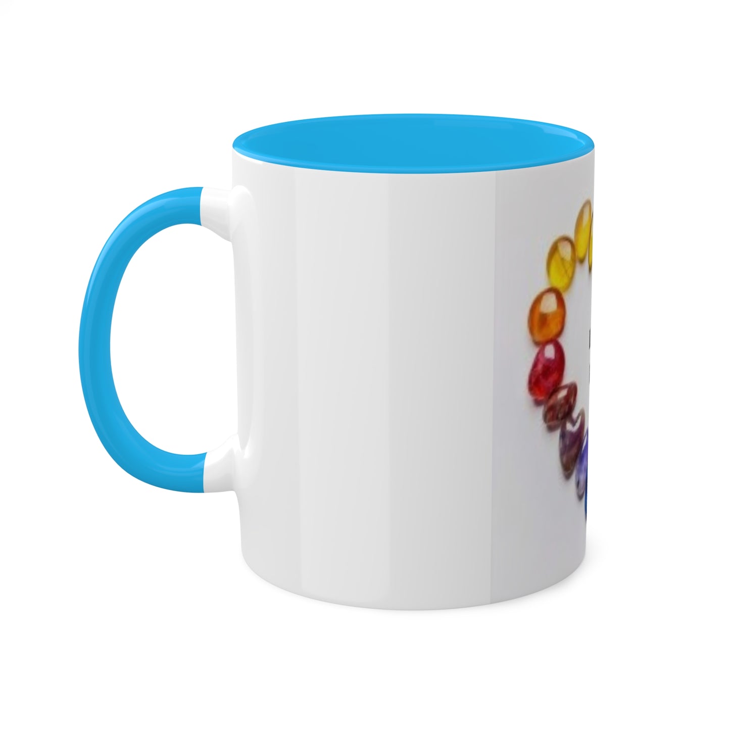 Love in every sip (heart) - Colorful Mugs, 11oz