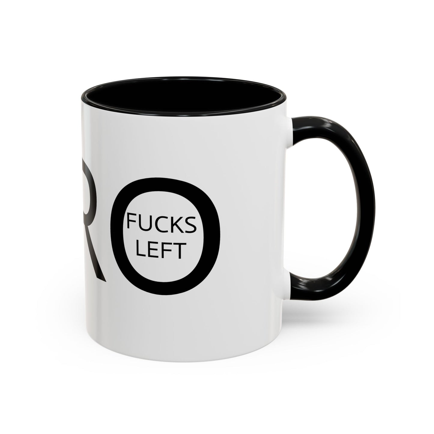 ZERO FUCKS LEFT - Accent Coffee Mug (11, 15oz)