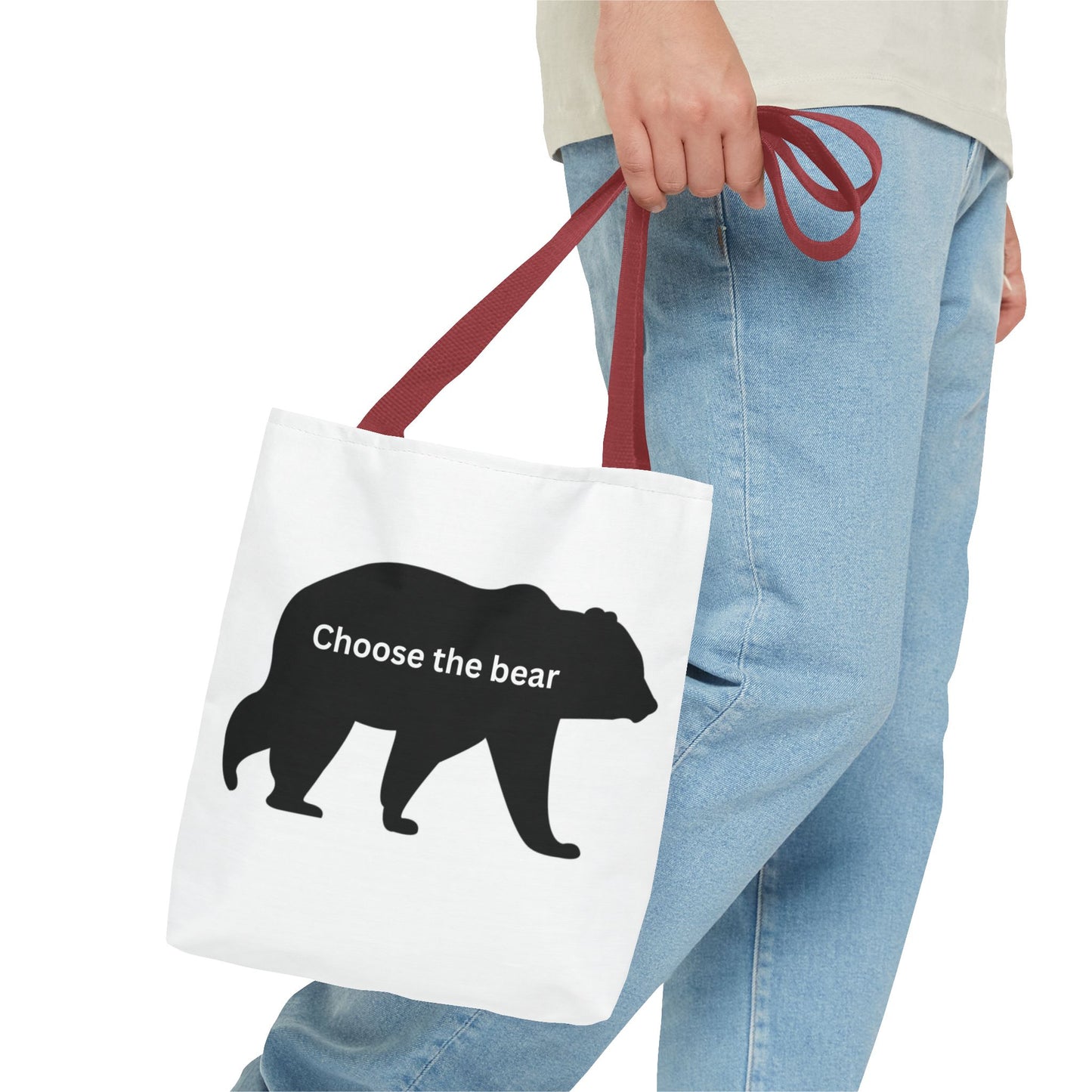 Bear - Choose the Bear - Tote Bag (AOP)